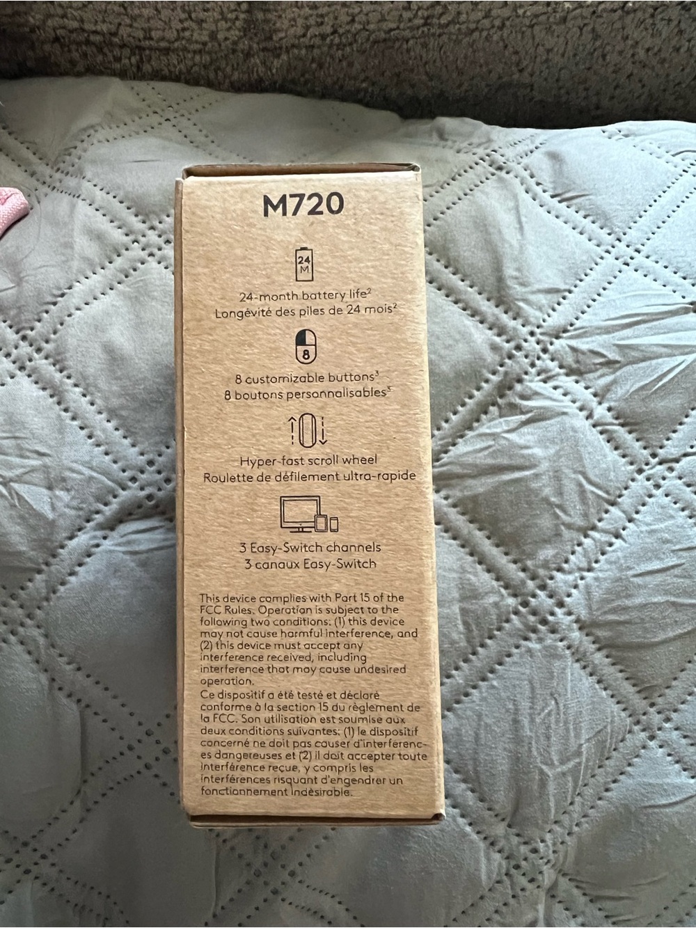 Logitech M720 Multi Device Mouse - Picture 2 of 12